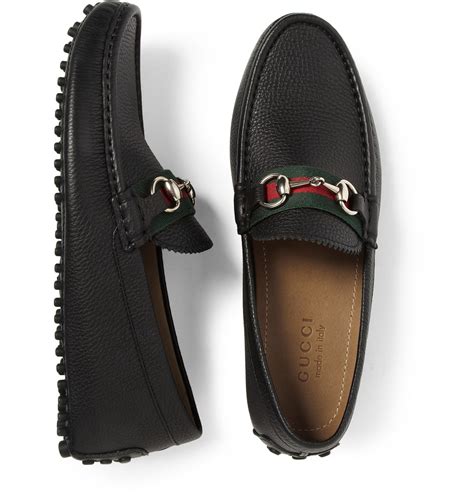 gucci drivers black|gucci driver shoes for men.